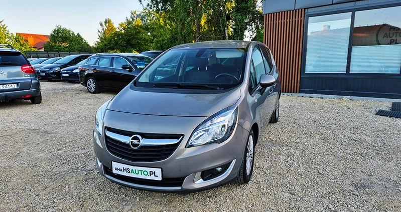 Opel Meriva cena 26500 przebieg: 190000, rok produkcji 2014 z Siemiatycze małe 781